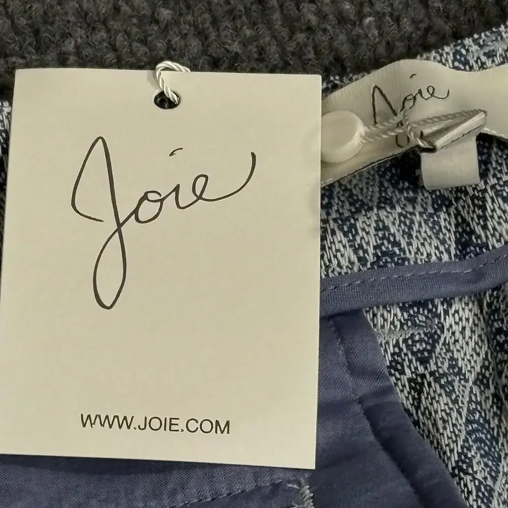 Joie Shorts Womens 10 Johnetta Linen Blend New